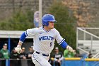 Baseball vs Nichols  Wheaton College Baseball vs Nichols College. - Photo By: KEITH NORDSTROM : Wheaton, baseball